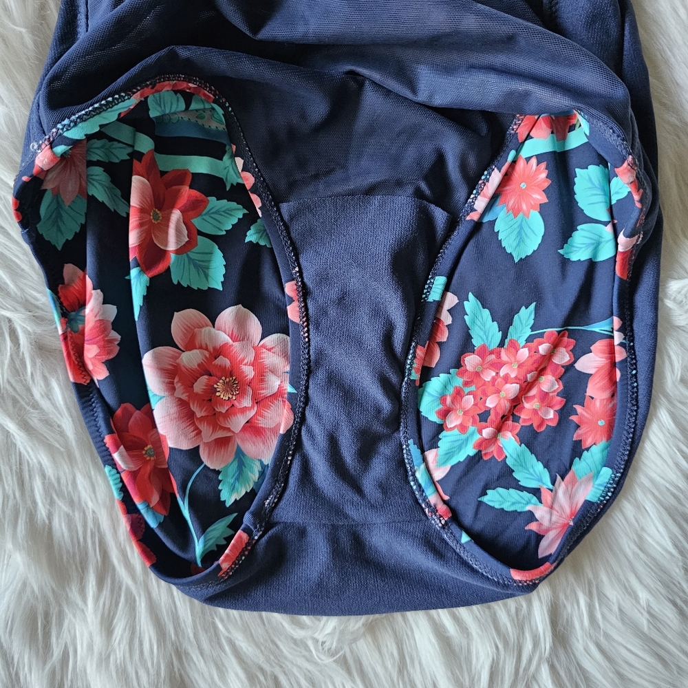 Johnny Was Japer Ruched One Piece Swimsuit - Picture 16 of 16